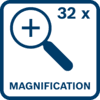 Magnification 32x
