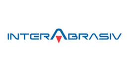 Inter Abrasiv Sanayi Ve Ticaret A.S. Logo Interabrasiv màu xanh và đỏ trên nền trắng.